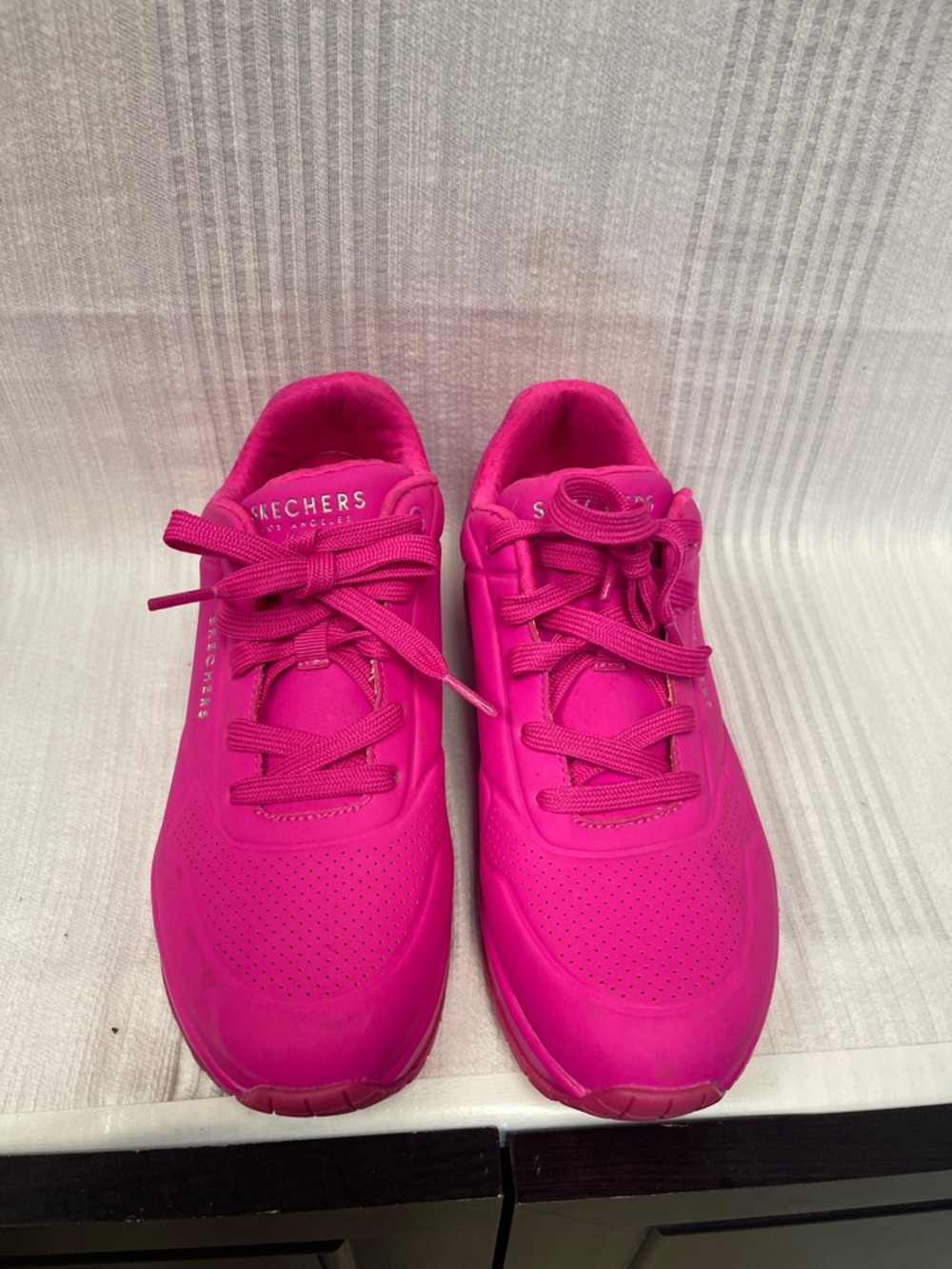 Skechers Women's Hot Pink Athletic Sneakers